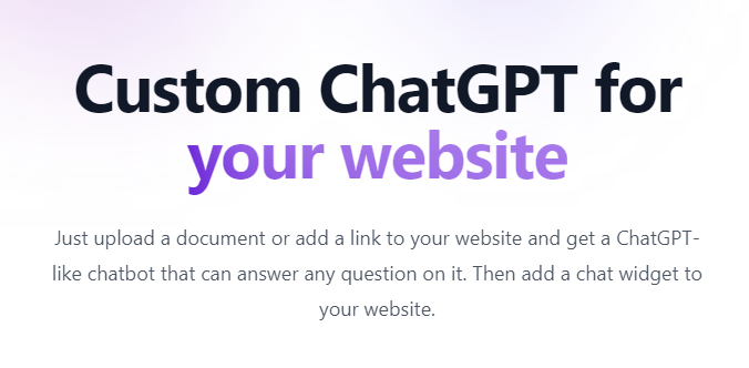 Jak wytrenować ChatGPT na własnych danych? Chatbase.co - Narzędzie pozwalające wytrenować ChatGPT