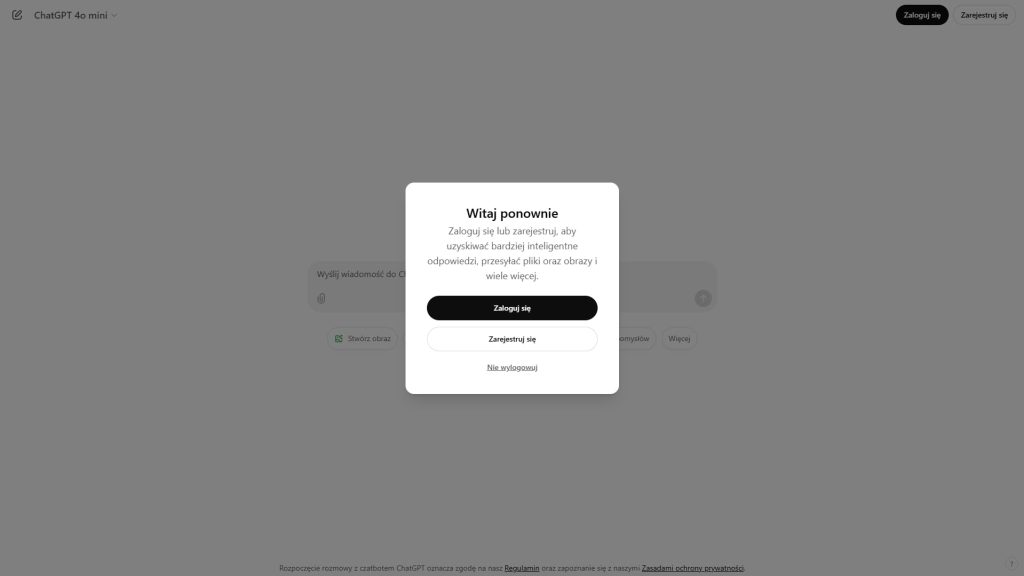 Jak założyć bezpłatne konto ChatGPT?