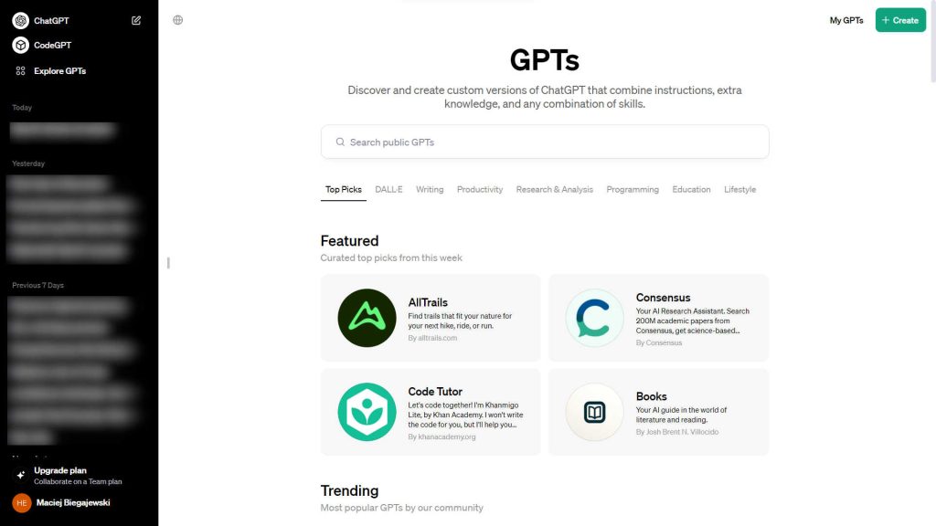 GPT Store - jak działa sklep GPT