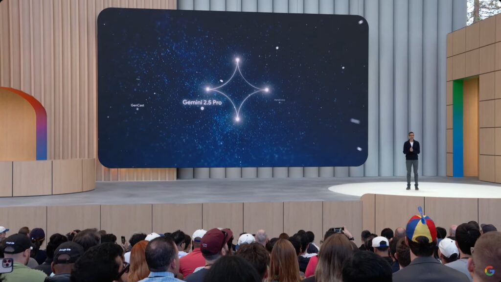 Google I/O 2025: wszystko co powinieneś wiedzieć o nowościach AI od Google Prezentacja Gemini 2.5 Pro podczas konferencji Google I/O 2025